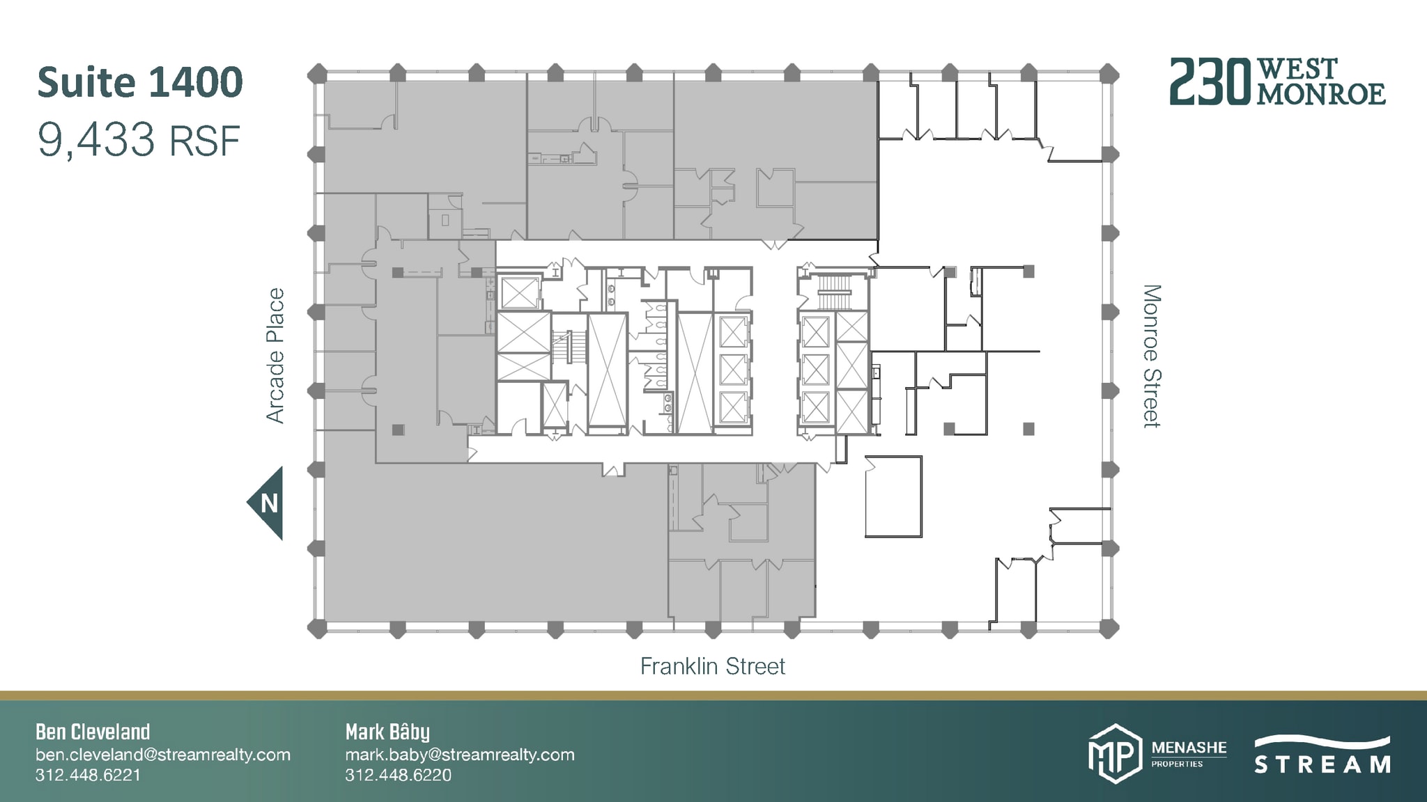 230 W Monroe St, Chicago, IL for lease Floor Plan- Image 1 of 1