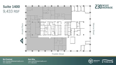 230 W Monroe St, Chicago, IL for lease Floor Plan- Image 1 of 1