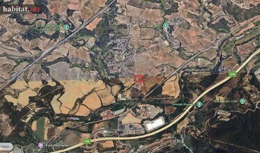 Gelida, BAR - Aerial  map view