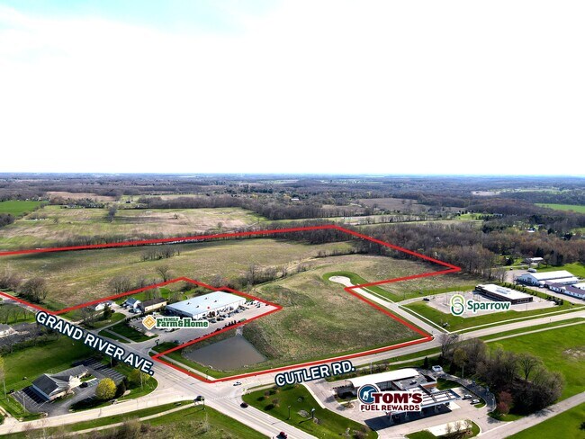 Plus de détails pour 1800 E Grand River Ave, Portland, MI - Terrain à vendre
