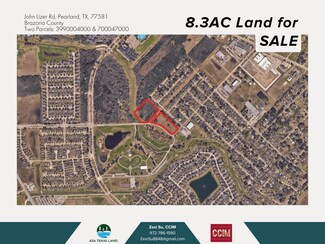 More details for TBD John Lizer Rd, Pearland, TX - Land for Sale