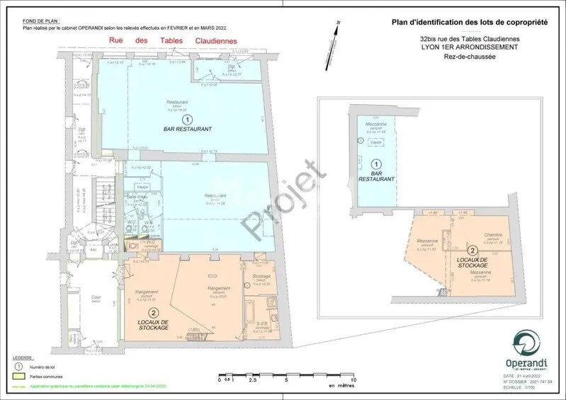 Commerce de détail dans Lyon à louer - Plan d’étage - Image 2 de 2