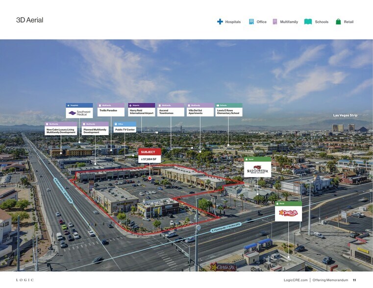 Flamingo Eastern Retail Center portefeuille de 4 propriétés à vendre sur LoopNet.ca - Photo du bâtiment - Image 3 de 8