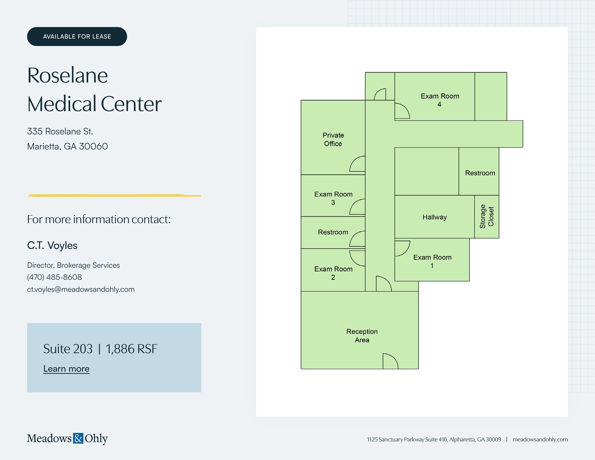 335 Roselane St NW, Marietta, GA for lease Site Plan- Image 1 of 1