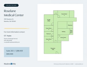 335 Roselane St NW, Marietta, GA for lease Site Plan- Image 1 of 1