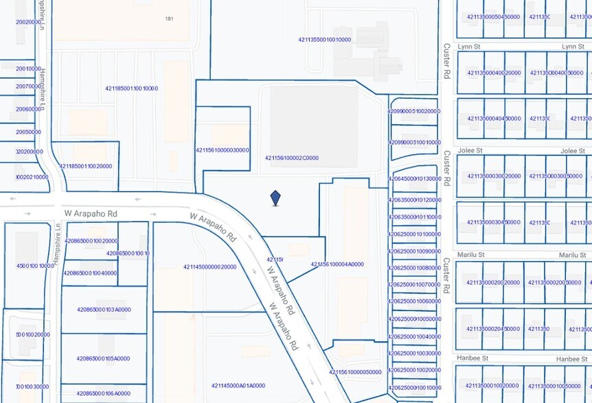 520 W Arapaho Rd, Richardson, TX for sale - Plat Map - Image 2 of 2
