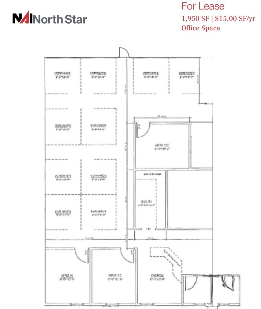 151 Saint Andrews Ct, Mankato, MN for lease Floor Plan- Image 1 of 1