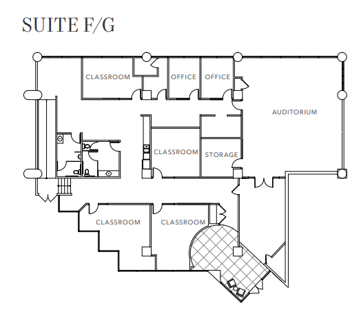 601 Van Ness Ave, San Francisco, CA à louer Plan d’étage- Image 1 de 1