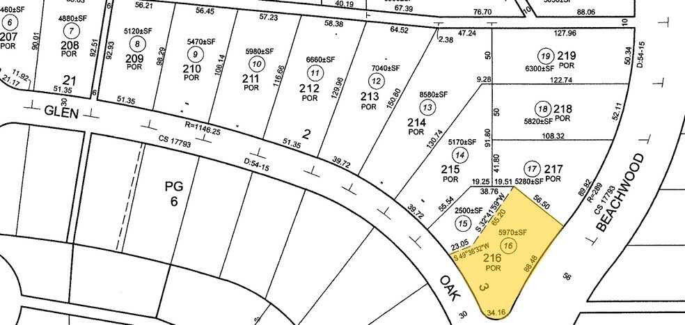 2649 N Beachwood Dr, Los Angeles, CA à vendre - Plan cadastral - Image 3 de 12