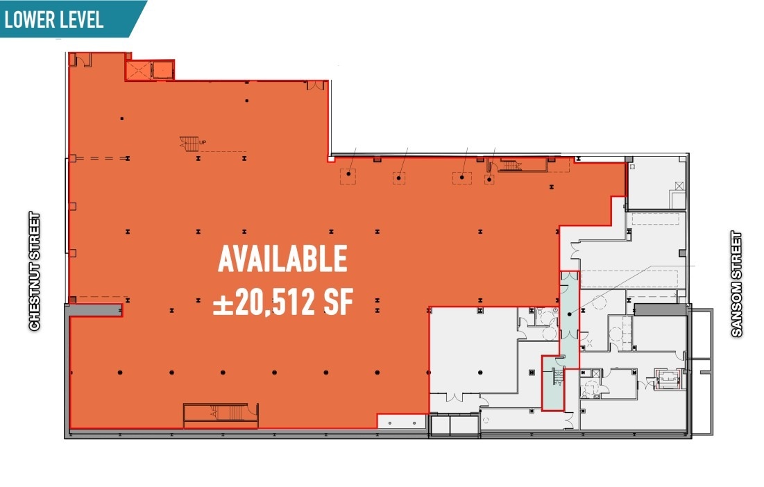 1112-1128 Chestnut St, Philadelphia, PA for lease Floor Plan- Image 1 of 1