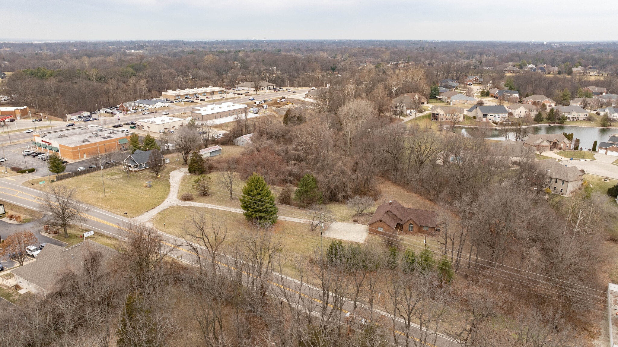 6619 IL-162, Maryville, IL for sale Aerial- Image 1 of 16