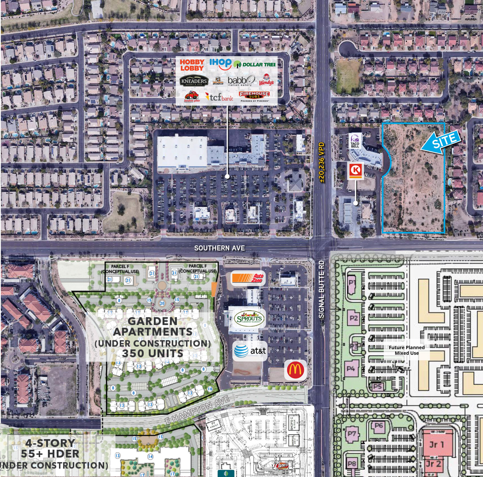 NEC Southern & Signal Butte, Mesa, AZ for sale Primary Photo- Image 1 of 3