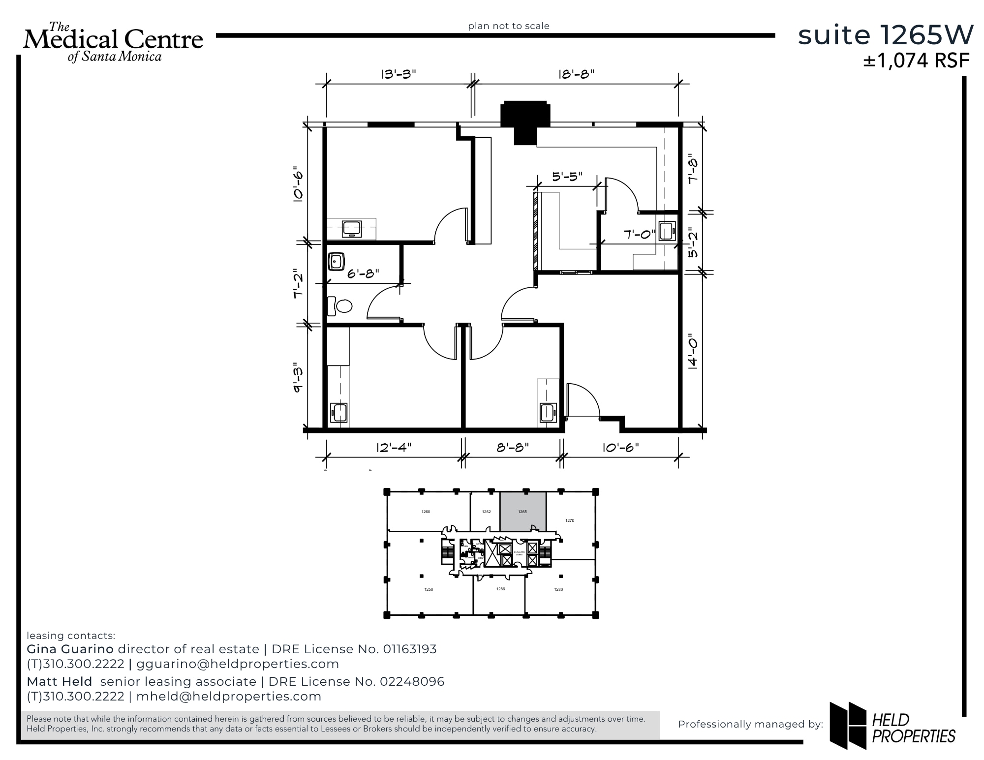 2001 Santa Monica Blvd, Santa Monica, CA for lease Floor Plan- Image 1 of 2