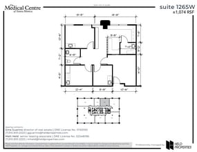 2001 Santa Monica Blvd, Santa Monica, CA for lease Floor Plan- Image 1 of 2
