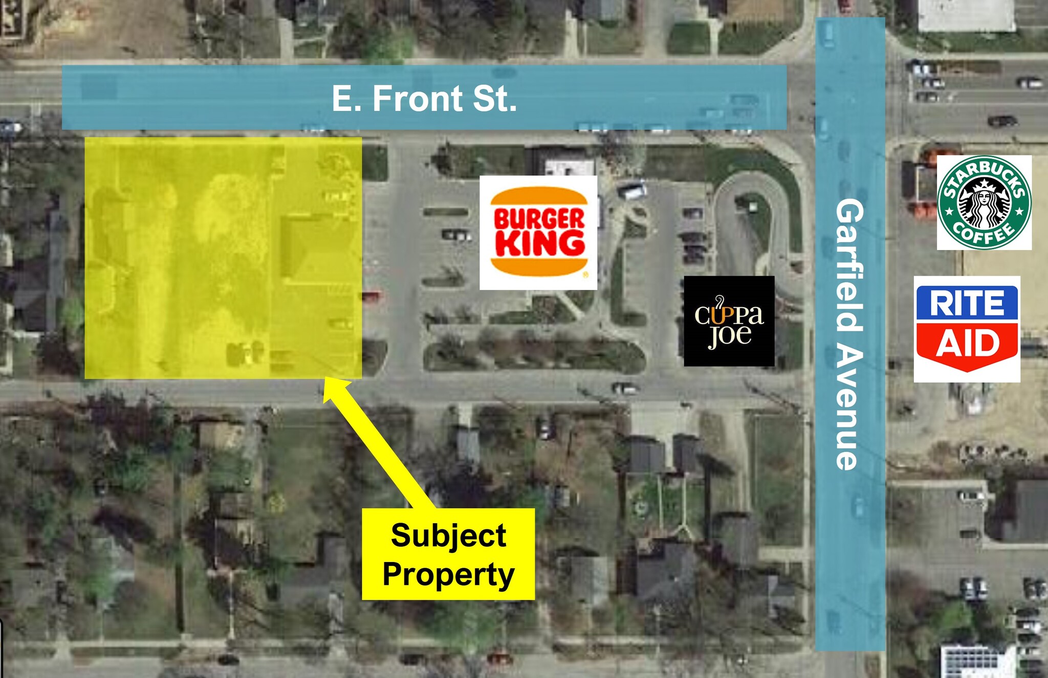 1024-1040 E Front St, Traverse City, MI for sale Aerial- Image 1 of 1