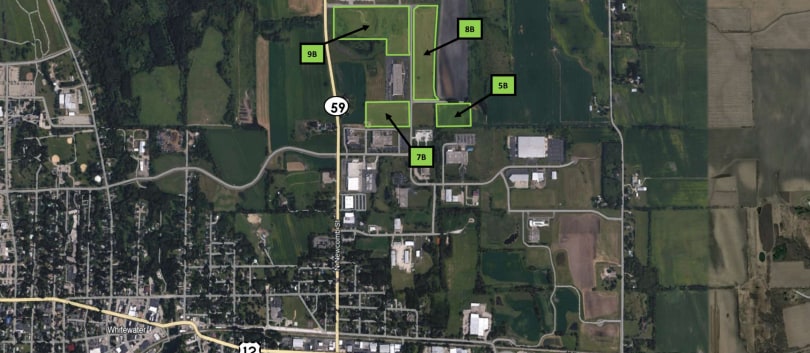 Whitewater City Lots, Whitewater, WI for sale - Aerial - Image 3 of 7