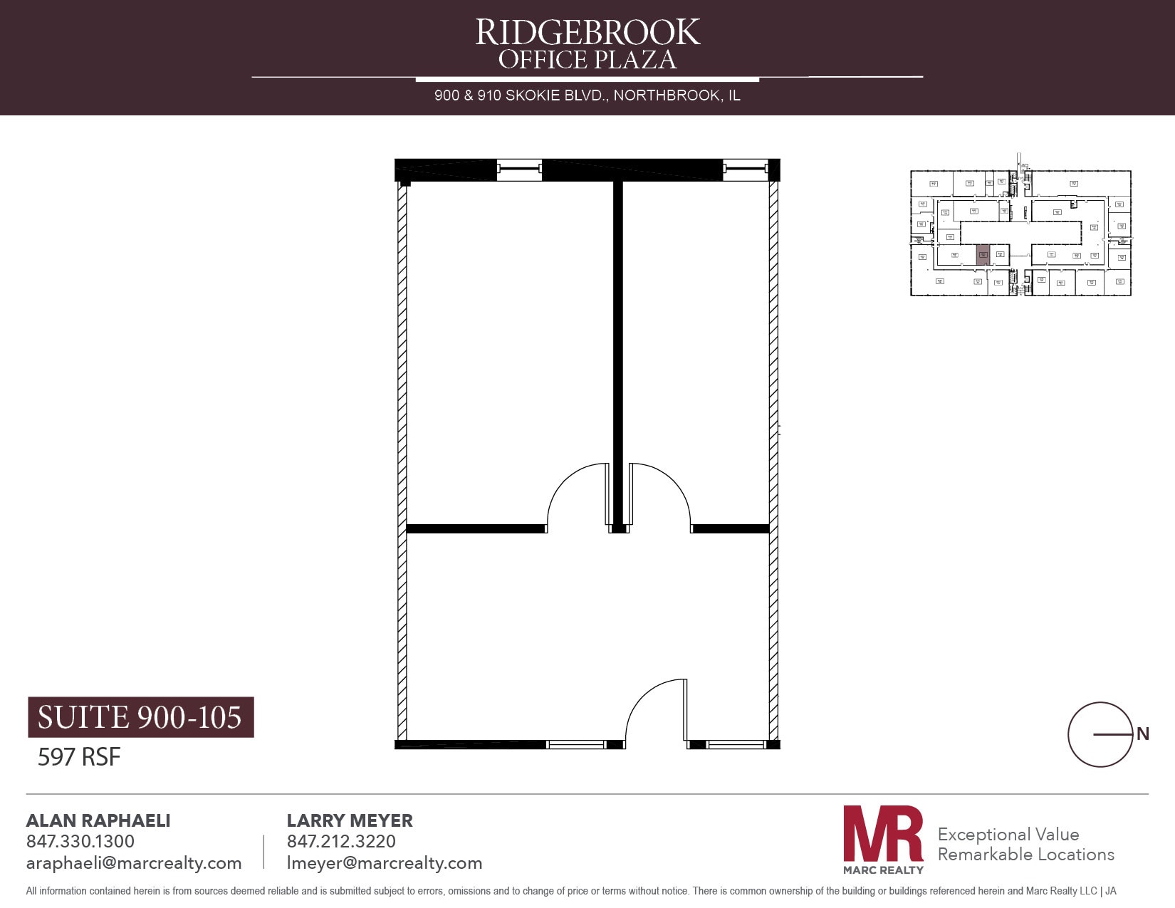 900 Skokie Blvd, Northbrook, IL for lease Floor Plan- Image 1 of 1