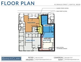 41 Dravus St, Seattle, WA à louer Plan d’étage- Image 1 de 1