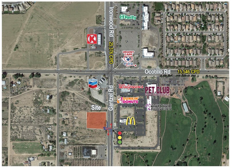 SWC Gantzel Rd & Ocotillo Rd, San Tan Valley, AZ for sale - Building Photo - Image 1 of 1