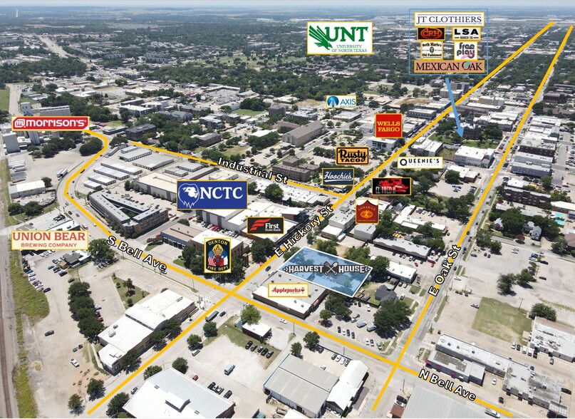 331 E Hickory St, Denton, TX for sale - Building Photo - Image 2 of 2