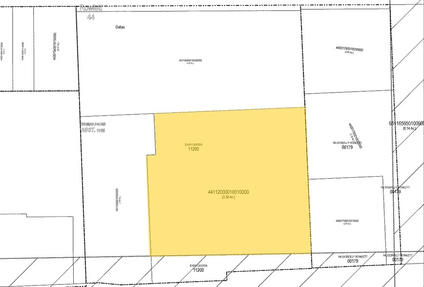 3802 Big A Rd, Rowlett, TX for sale - Plat Map - Image 3 of 3