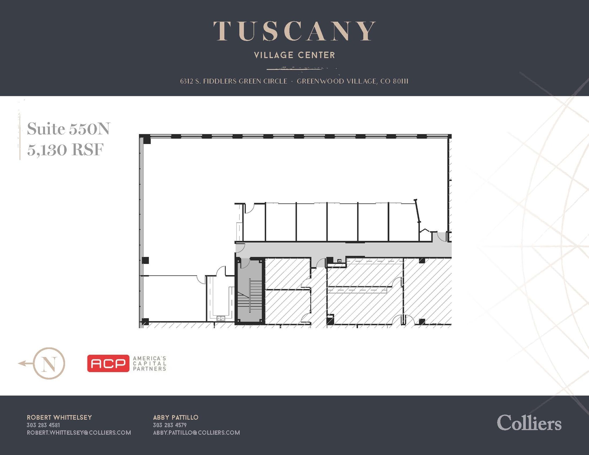 6312 S Fiddlers Green Cir, Greenwood Village, CO à louer Plan d  tage- Image 1 de 1