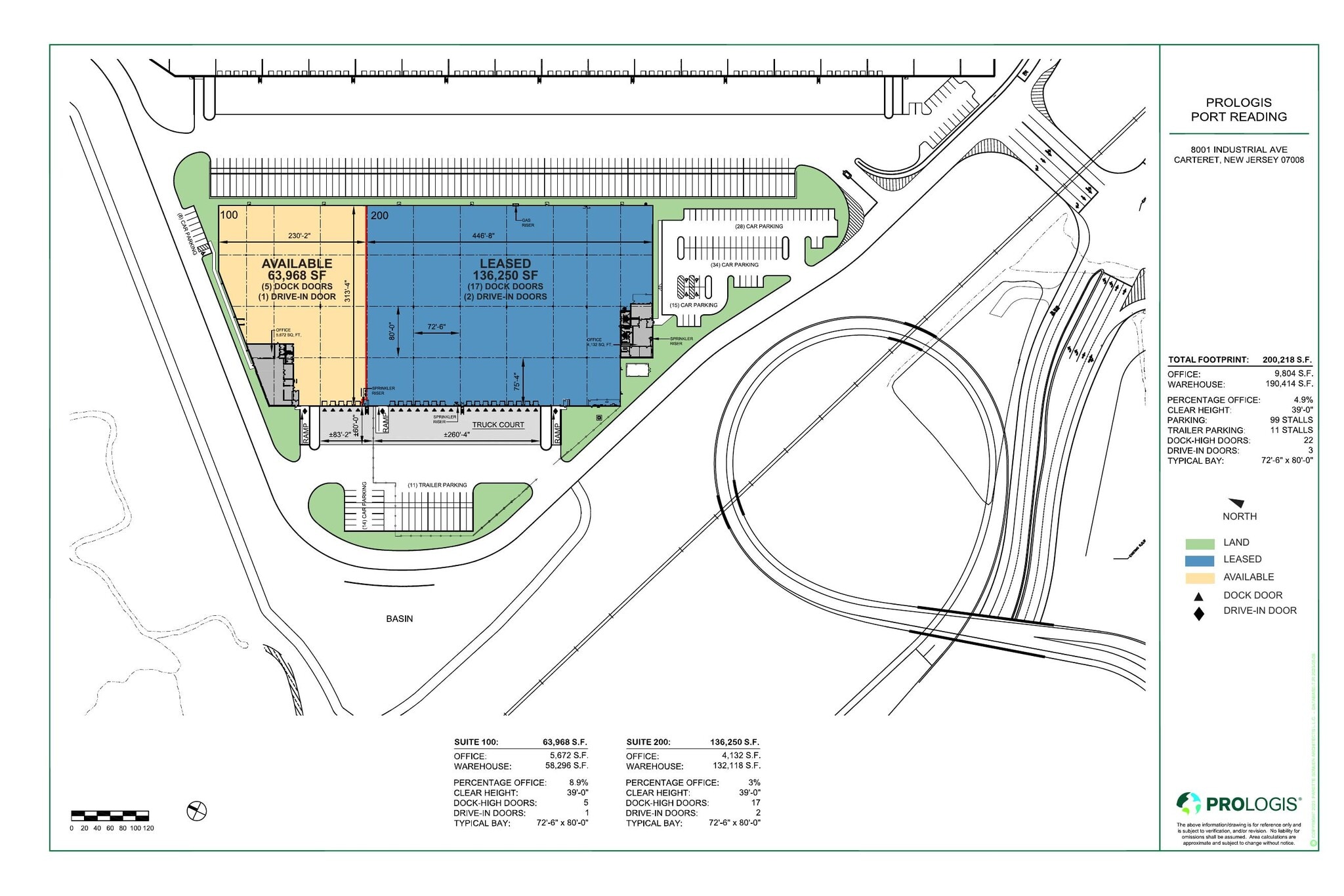 8001 Industrial Ave, Carteret, NJ for lease Site Plan- Image 1 of 1