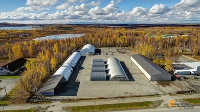 3042 S Big Lake Rd, Wasilla, AK - Aerial  map view