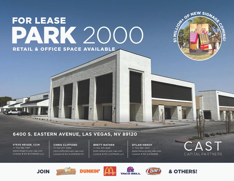 6400 S Eastern Ave, Las Vegas, NV à louer - Photo du bâtiment - Image 1 de 12