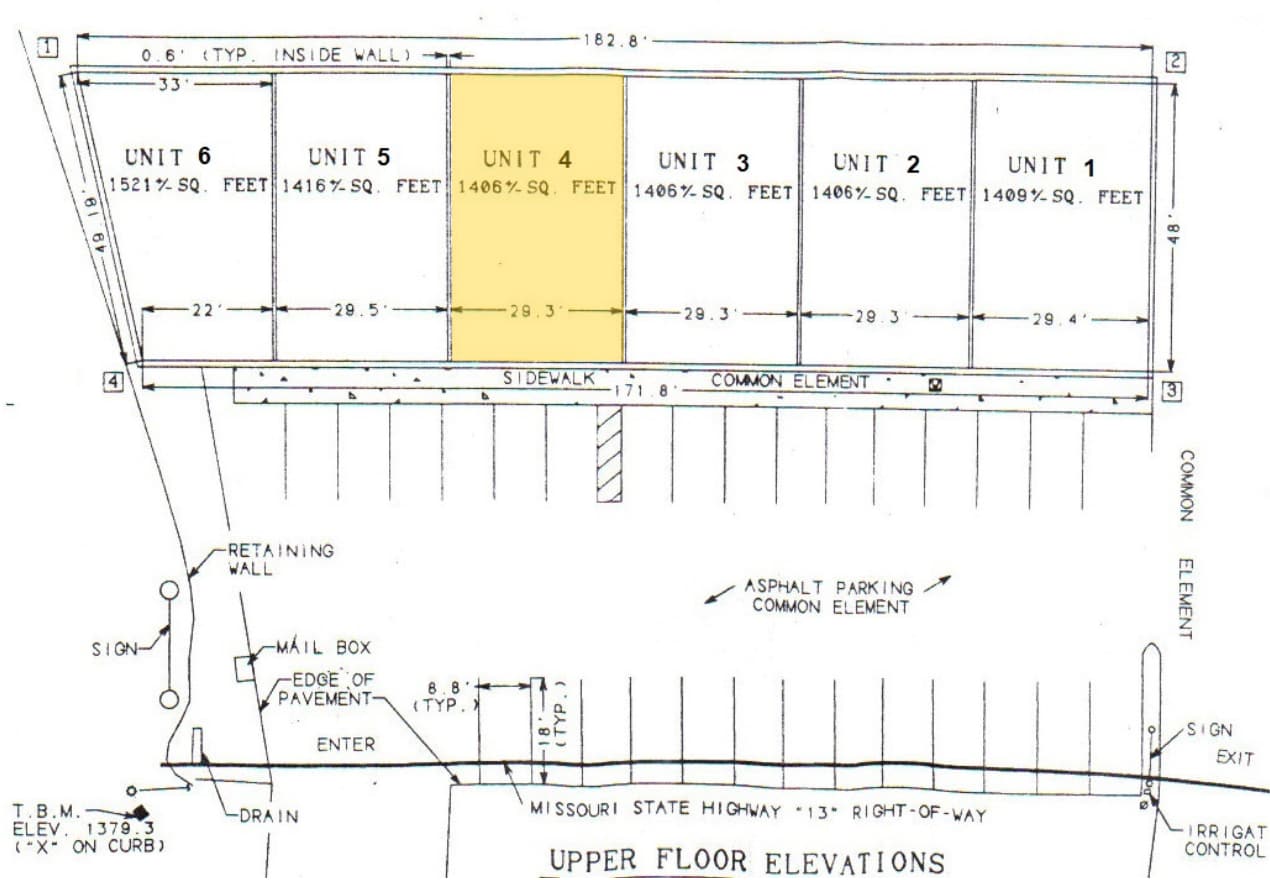 15765 State Hwy 13, Reeds Spring, MO à louer Plan d’étage- Image 1 de 5