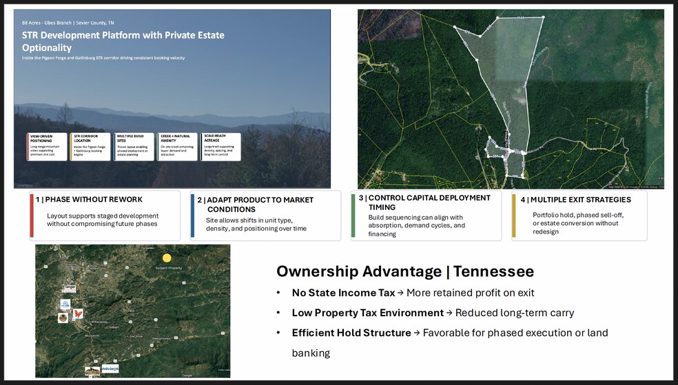 Parcel 053 050. Obes Branch Road, Sevierville, TN à vendre - Photo du bâtiment - Image 2 de 87