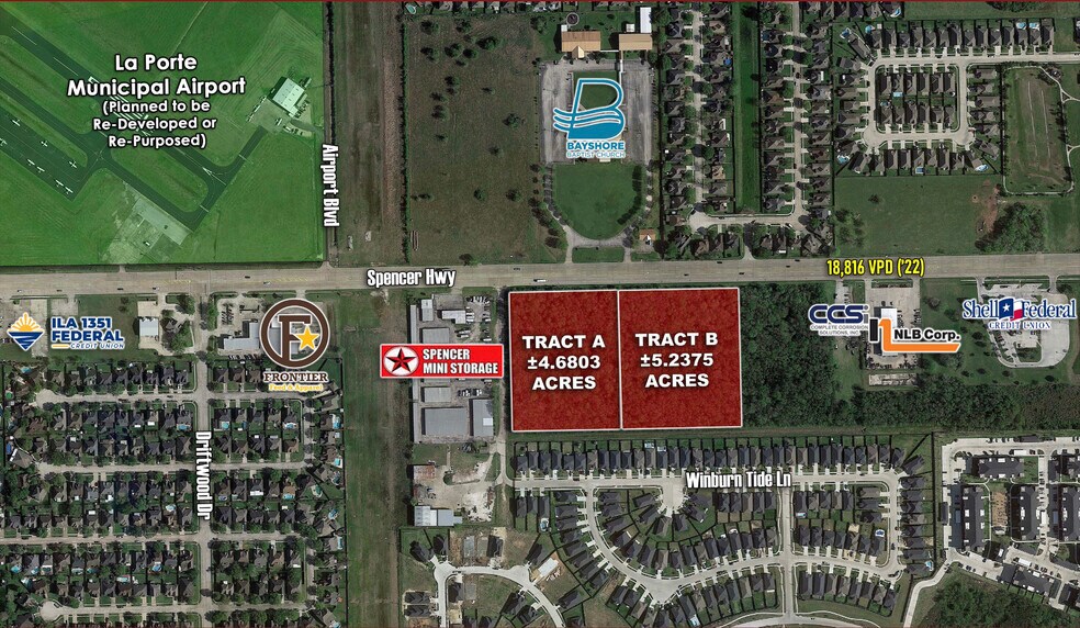 Spencer, La Porte, TX à vendre - Plan de site - Image 2 de 5