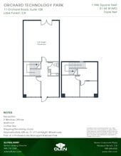 1-13 Orchard Rd, Lake Forest, CA à louer Plan d’étage- Image 1 de 1