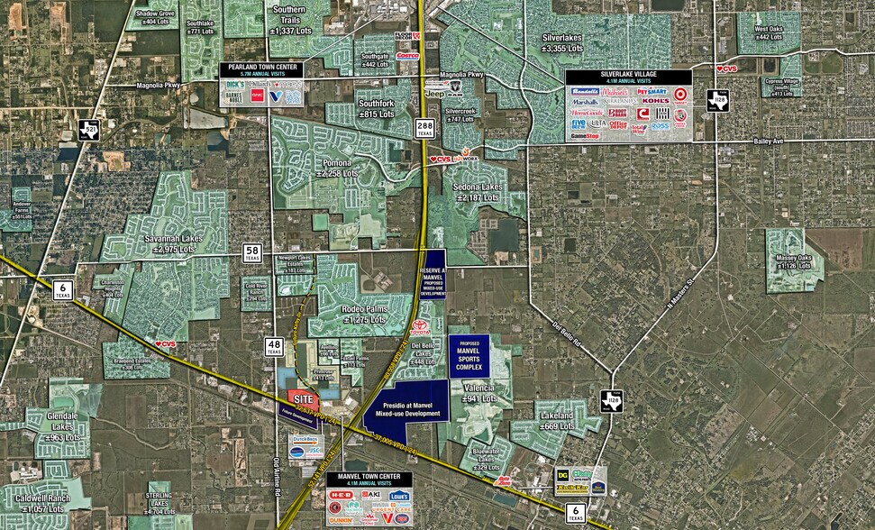 Highway 6, Manvel, TX for lease - Building Photo - Image 3 of 4