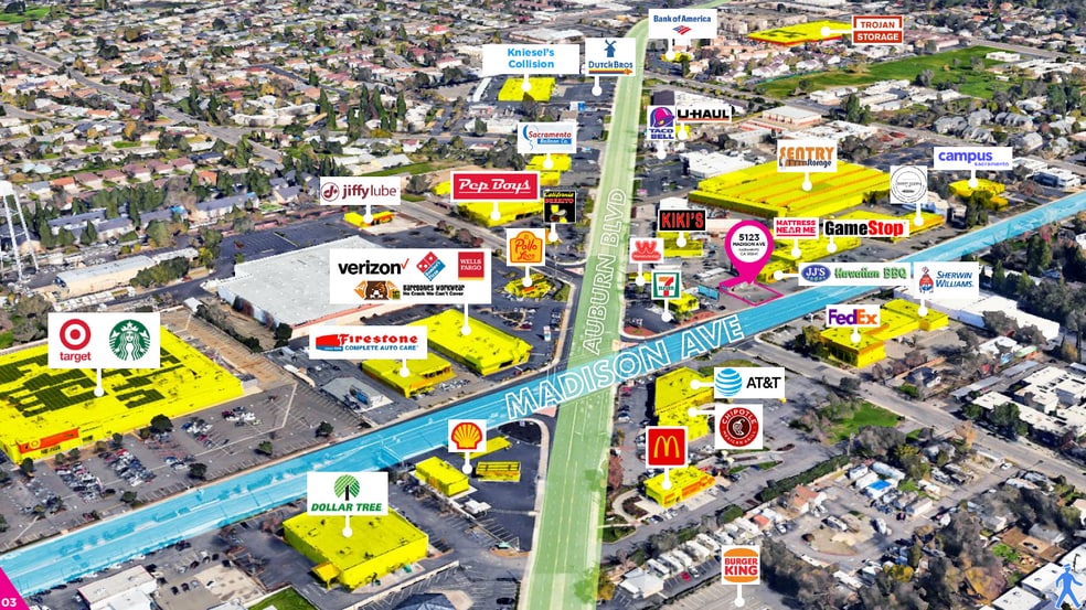 5123 Madison Ave, Sacramento, CA for sale - Building Photo - Image 3 of 10