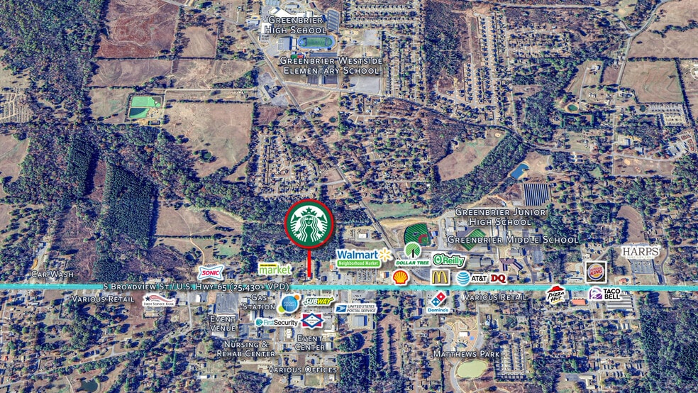 91 Broadview St, Greenbrier, AR for sale - Building Photo - Image 2 of 2