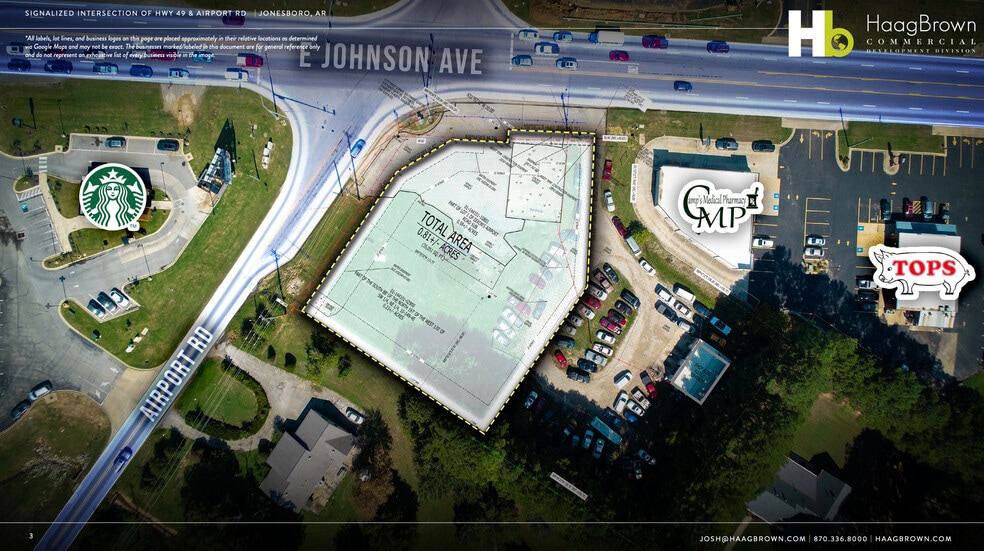 1722 Airport Rd, Jonesboro, AR for sale - Plat Map - Image 3 of 8