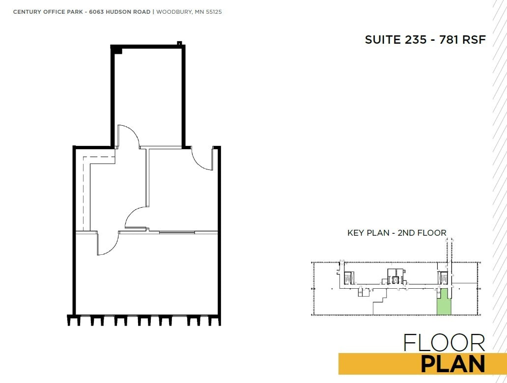 6063 Hudson Rd, Woodbury, MN for lease Floor Plan- Image 1 of 1