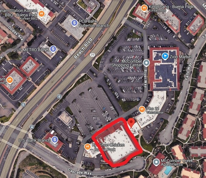 5450 Beach Blvd, Buena Park, CA for lease - Building Photo - Image 3 of 4