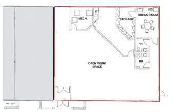 6235-6237 Perimeter Dr, Dublin, OH for lease Floor Plan- Image 1 of 5