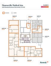 2550 Mosside Blvd, Monroeville, PA for lease Floor Plan- Image 1 of 1