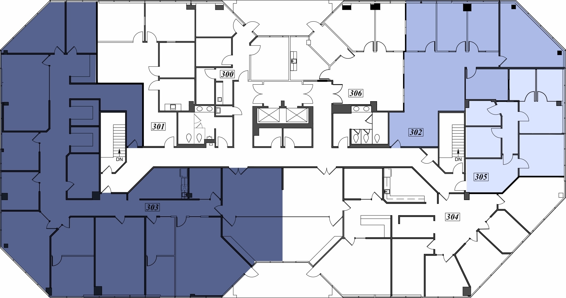 23822 W Valencia Blvd, Valencia, CA à louer Plan d’étage- Image 1 de 1