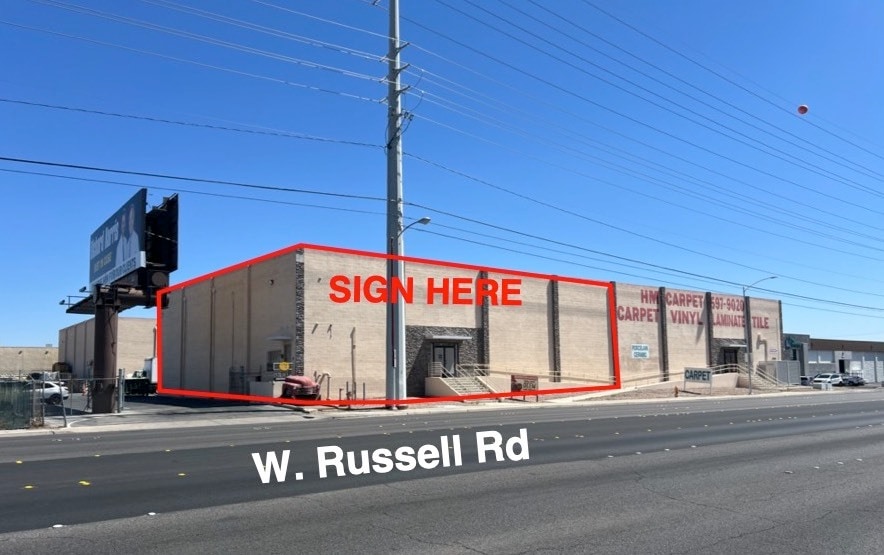 4700 W Russell Rd, Las Vegas, NV for lease - Building Photo - Image 1 of 7