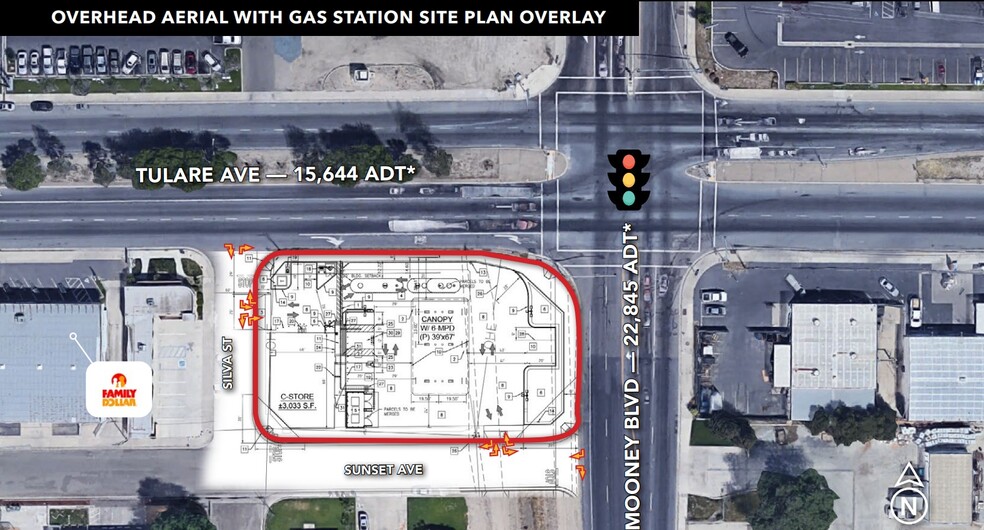 2163 E Tulare Ave, Tulare, CA for sale - Site Plan - Image 1 of 1