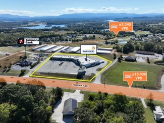 Plus de détails pour 1255 Highway 411, Vonore, TN - Vente au détail à louer