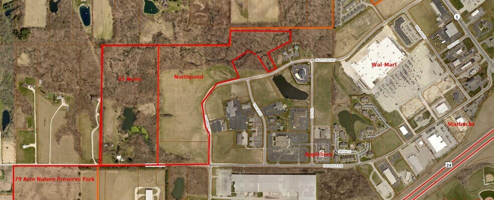 Northpoint Ave. Ave, Huntington, IN à vendre - Aérien - Image 2 de 3