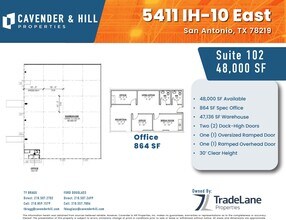 5411 IH-10, San Antonio, TX for lease Floor Plan- Image 1 of 1