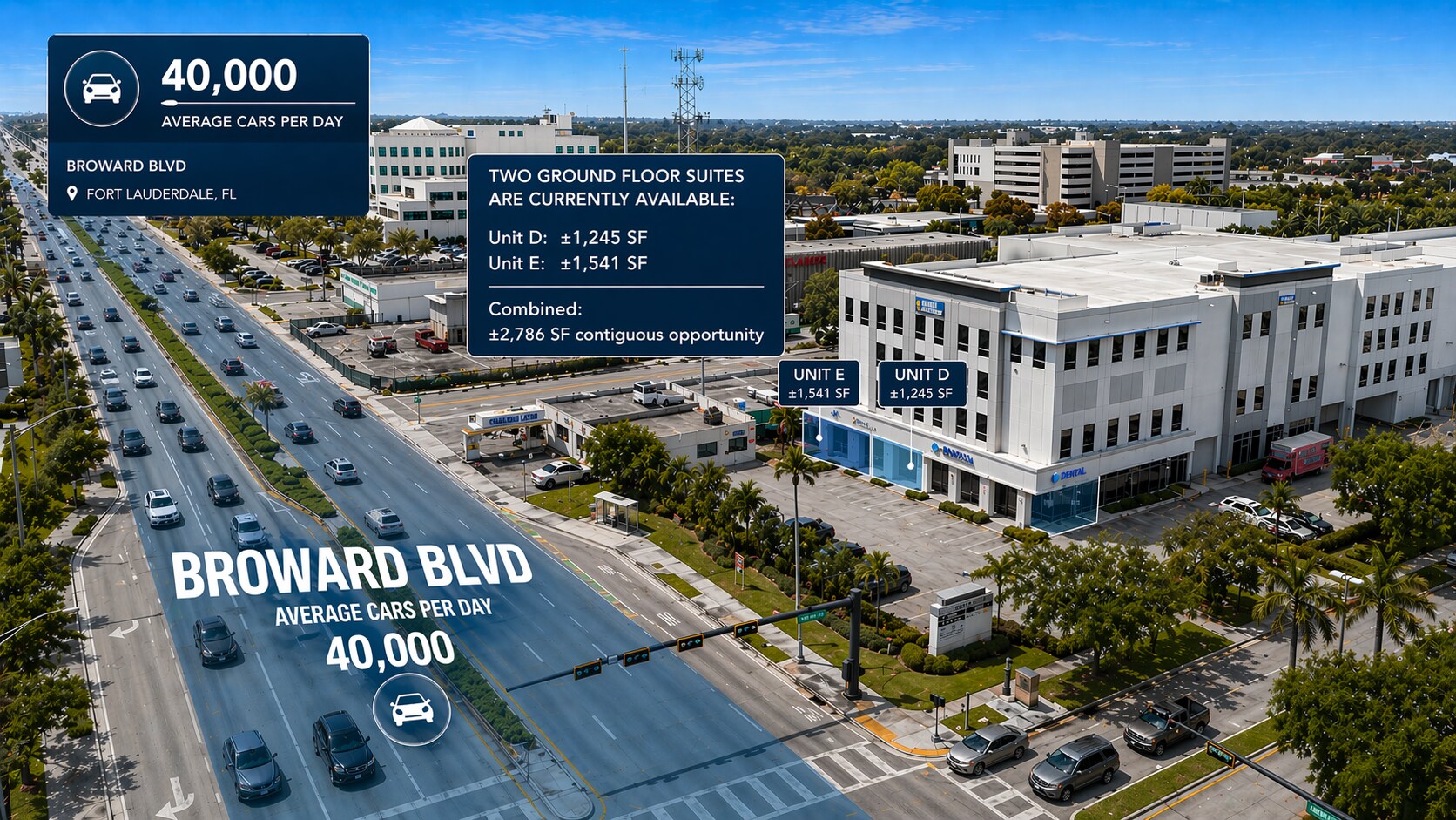 2401 W Broward Blvd, Fort Lauderdale, FL à louer Photo principale- Image 1 de 12