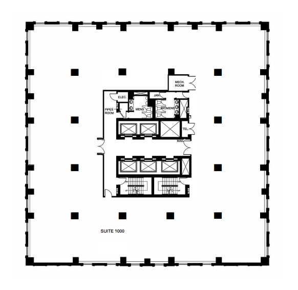 415 Yonge St, Toronto, ON for lease Floor Plan- Image 1 of 1