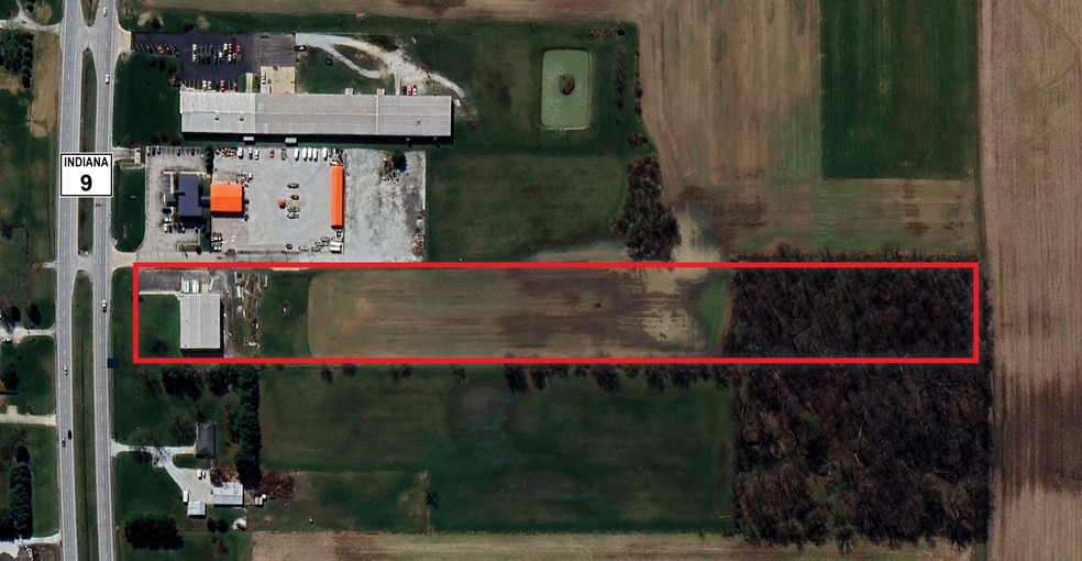 8283 N State Road 9, Alexandria, IN for sale - Aerial - Image 1 of 2